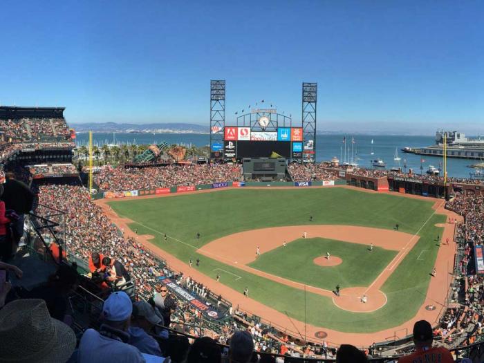 The San Francisco Giants plan to have drag artists as guests for the team's Pride Night June 10. Photo: Ballparks of Baseball